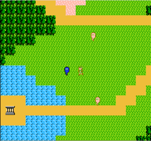 Zelda II Enemy Sprites